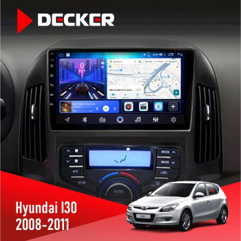 Штатна магнітола Hyundai i30 (FD) 2008-2011 Climate Decker D9-006 4x64, 4G