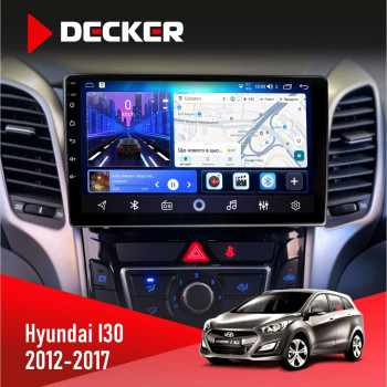 Штатна магнітола Hyundai i30 2012-2017 CAN Decker D9-006 4x64, 4G