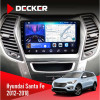 Штатная магнитола Hyundai Santa Fe 2012-2018 CAN Decker D9-006 4x64, 4G