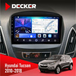 Штатная магнитола Hyundai Tucson 2010-2018 Decker D9-006 4x64, 4G