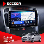 Штатная магнитола KIA Ceed 2007-2009 Decker D9-006 4x64, 4G