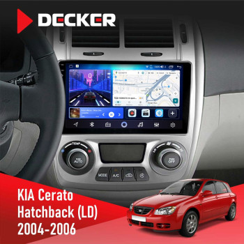 Штатна магнітола KIA Cerato 2004-2006 Climate Decker D9-006 4x64, 4G