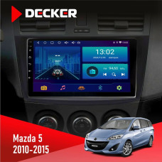 Штатная магнитола Mazda 5 (Premacy) 2010-2015 Decker D9001 4x64, DSP