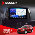 Штатная магнитола Mazda CX-5 2012-2017 Decker D9-006 4x64, 4G