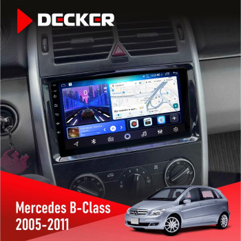 Штатна магнітола Mercedes-Benz B-Class (T245) 2005-2011 Decker D9-006 4x64, 4G