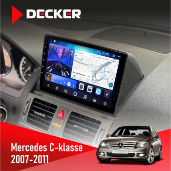Штатна магнітола Mercedes-Benz C-Class (W204) 2007-2011 Decker D9-006 4x64, 4G