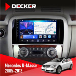 Штатная магнитола Mercedes-Benz R-Class (W251) 2005-2013 AMP Decker D9-006 4x64, 4G