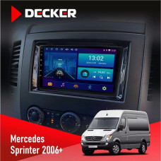 Штатная магнитола Mercedes-Benz Sprinter (W906) 2006+ Decker D9001 4x64, DSP