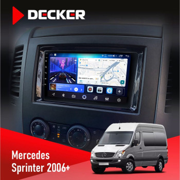 Штатна магнітола Mercedes-Benz Sprinter (W906) 2006+ Decker D9-006 4x64, 4G
