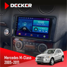 Штатная магнитола Mercedes-Benz M-Class W164 2005-2011 Decker D9001 4x64, DSP