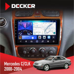 Штатная магнитола Mercedes-Benz C-Class (W203) 2000-2004 Decker D9-006 4x64, 4G