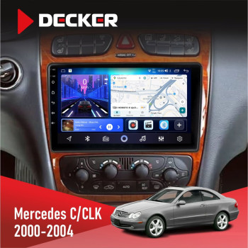 Штатна магнітола Mercedes-Benz C-Class (W203) 2000-2004 AMP Decker D9-006 4x64, 4G