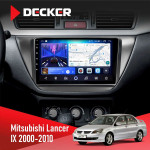 Штатная магнитола Mitsubishi Lancer 9 2000-2010 Decker D9-006 4x64, 4G