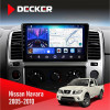 Штатная магнитола Nissan Navara (D40) 2005-2010 Decker D9-006 4x64, 4G