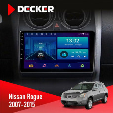 Штатна магнітола Nissan Rogue 2007-2015 Decker D9001 4x64, DSP