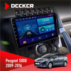 Штатная магнитола Peugeot (5008) 2009-2016 Climate Decker D9001 4x64, DSP