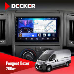 Штатна магнітола Peugeot Boxer 2006+ Decker D9-006 4x64, 4G