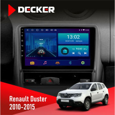 Штатная магнитола Renault Duster 2010-2015 ISO Decker D9001 4x64, DSP