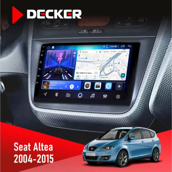 Штатная магнитола Seat Altea 2004-2015 Decker D9-006 4x64, 4G