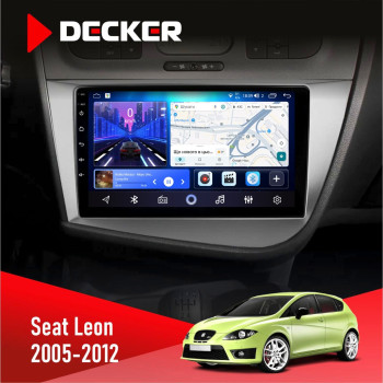 Штатная магнитола Seat Leon 2005-2015 Decker D9-006 4x64, 4G
