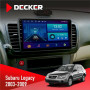 Штатная магнитола Subaru Legacy 2003-2009 Decker D9001 4x64, DSP