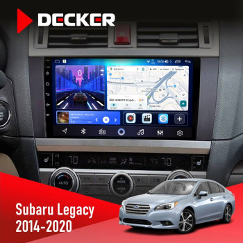 Штатная магнитола Subaru Legacy 2014-2020 Decker D9-006 4x64, 4G
