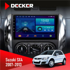 Штатная магнитола Suzuki SX4 2007-2013 Decker D9001 4x64, DSP