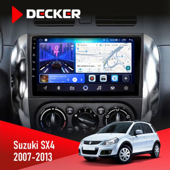 Штатная магнитола Suzuki SX4 2007-2013 Decker D9-006 4x64, 4G