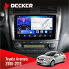 Штатная магнитола Toyota Avensis 2008-2015 Decker D9-006 4x64, 4G