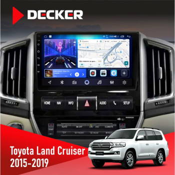 Штатная магнитола Toyota Land Cruiser (200) 2015-2019 Decker D9-006 4x64, 4G