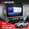 Штатная магнитола Toyota Land Cruiser Prado 150 2009-2013 Decker D9-006 4x64, 4G