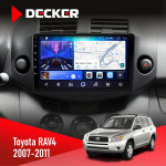 Штатна магнітола Toyota RAV4 2007-2011 Decker D9-006 4x64, 4G