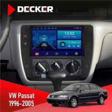 Штатная магнитола Volkswagen Passat 1996-2005 Decker D9001 4x64, DSP