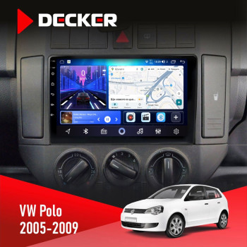 Штатна магнітола Volkswagen Polo 2005-2009 Decker D9-006 4x64, 4G