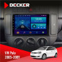 Штатная магнитола Volkswagen Polo 2005-2009 Decker D9001 4x64, DSP