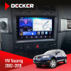 Штатная магнитола Volkswagen Touareg 2002-2010 Decker D9-006 4x64, 4G