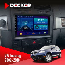 Штатная магнитола Volkswagen Touareg 2002-2010 Decker D9001 4x64, DSP