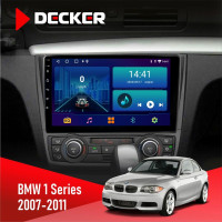 Штатная магнитола BMW 1 Series 2007-2011 Climate Decker D9002 6x128, DSP, 360