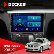 Штатная магнитола BMW 1 Series 2007-2011 Climate Decker D9002 6x128, DSP, 360