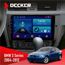 Штатная магнитола BMW 3 Series (E90, E91, E92, E93) 2004-2012 Decker D9002 6x128, DSP, 360
