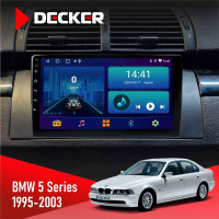 Штатная магнитола BMW 5 Series (E39) 1995-2003 Decker D9002 6x128, DSP, 360