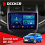 Штатная магнитола Chevrolet Aveo 2011-2018 Decker D9002 6x128, DSP, 360