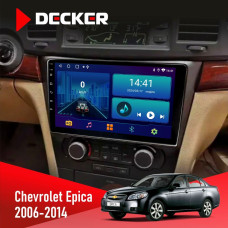 Штатная магнитола Chevrolet Epica 2006-2014 Decker D9002 6x128, DSP, 360