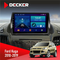 Штатная магнитола Ford Kuga 2013-2019 Decker D9002 6x128, DSP, 360