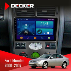 Штатная магнитола Ford Mondeo 2000-2007 Decker D9002 6x128, DSP, 360