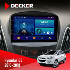 Штатная магнитола Hyundai ix35 2010-2018 Decker D9002 6x128, DSP, 360