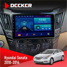 Штатная магнитола Hyundai Sonata (YF) 2010-2014 CAN Decker D9002 6x128, DSP, 360