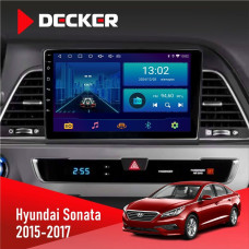 Штатная магнитола Hyundai Sonata 2015-2017 CAN Decker D9002 6x128, DSP, 360