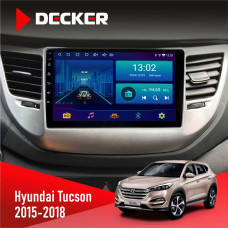 Штатная магнитола Hyundai Tucson 3 2015-2018 Decker D9002 6x128, DSP, 360