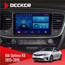 Штатная магнитола Kia Optima K5 2013-2015 Decker D9002 6x128, DSP, 360